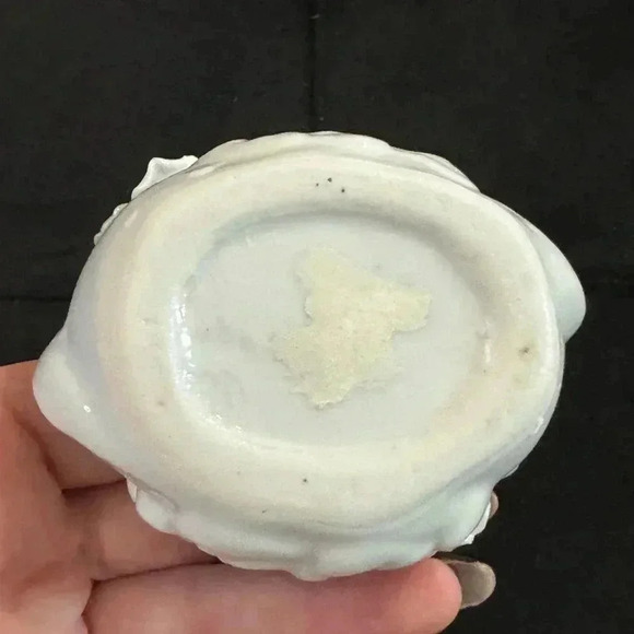 Vintage Swan Basket Cottagecore Ceramic Decor - Picture 6 of 11